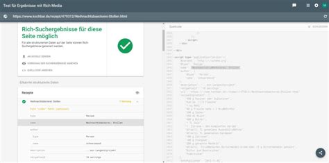 rich results test|strukturierte daten testen.